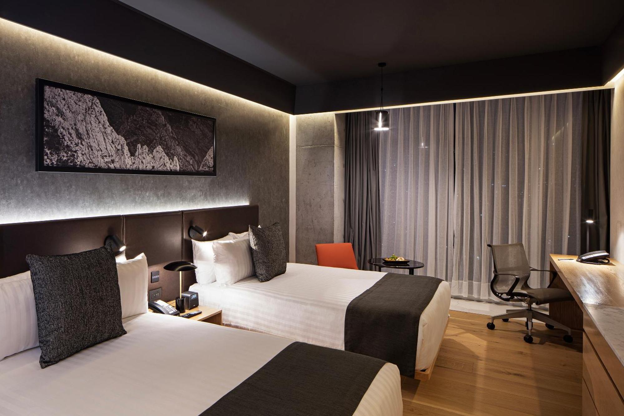 Hotel Galeria Plaza Monterrey Exterior foto A room at the hotel